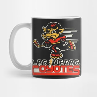 Retro Defunct Las Vegas Coyotes Roller Hockey Mug